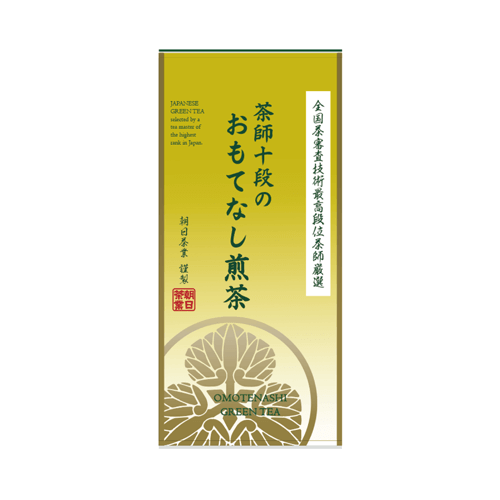 茶師十段のおもてなし煎茶（茶葉　100g入り）